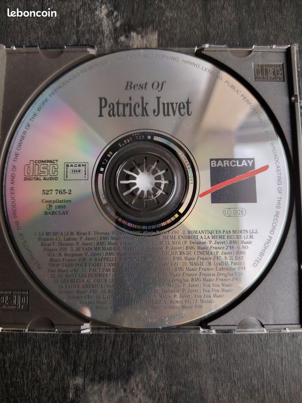 CD Patrick Juvet (image 2)