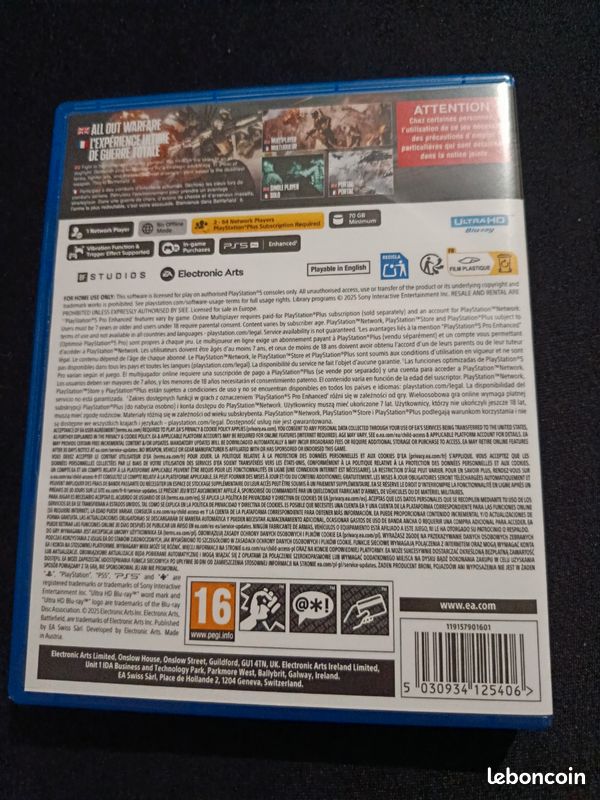 Jeu Ps5 Battlefield 6 (image 3)