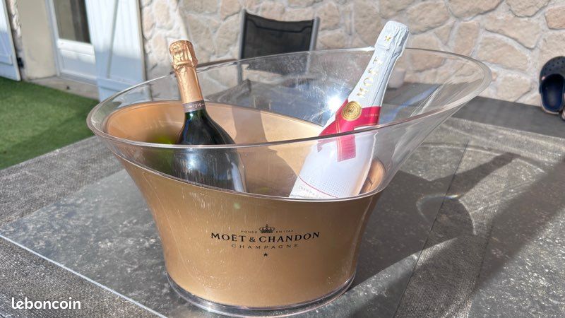 Seau à Champagne Moët & Chandon - Occasion - Pour Vos Soirées