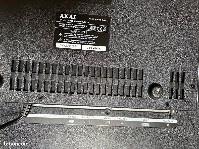 Téléviseur AKAI 124cm (image 5)
