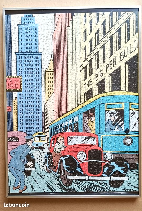 Puzzle Tintin Jungle Moulinsart 81540 – La Marque Zone
