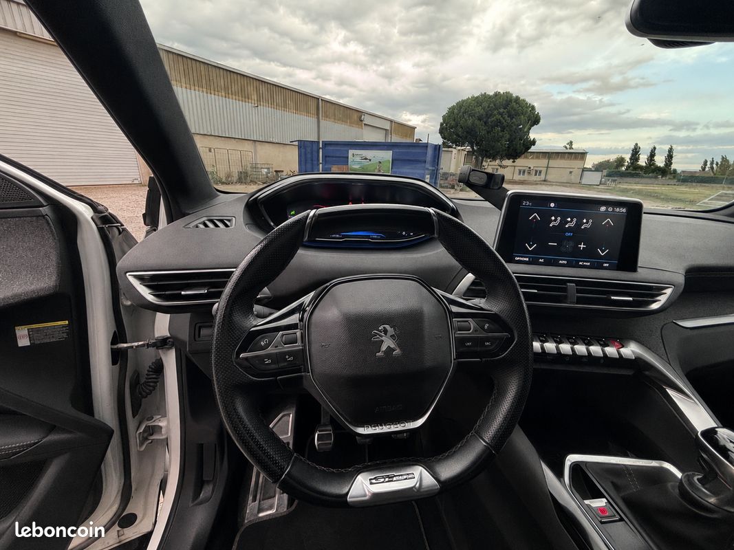 Peugeot 3008 gt line blue hdi 130 2019 (image 5)