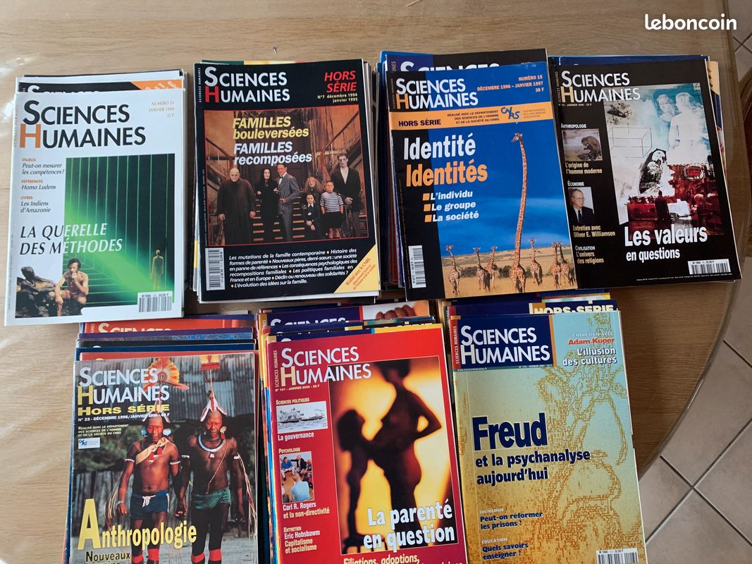 Nombreux numéros de Sciences Humaines (image 1)