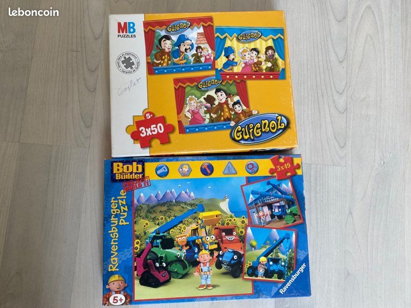 Lot de 2 puzzles de 50 pièces (image 1)