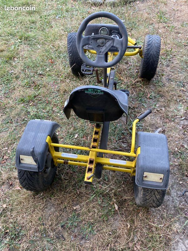 Lot de 2 Karts à pédales BERG grands modèles (À remettre en état / Pneus à réparer) (image 8)