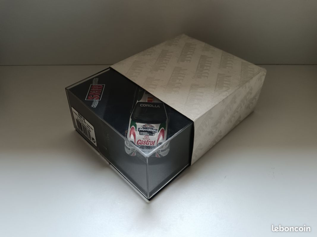 Voiture Miniature Vitesse 1/43 - Toyota Corolla China Rally 1999 #4 Auriol - Modèle Métal, Occasion