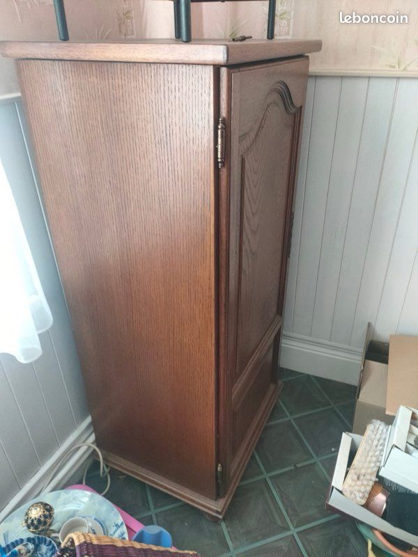 Meuble hi-fi en chêne (image 4)