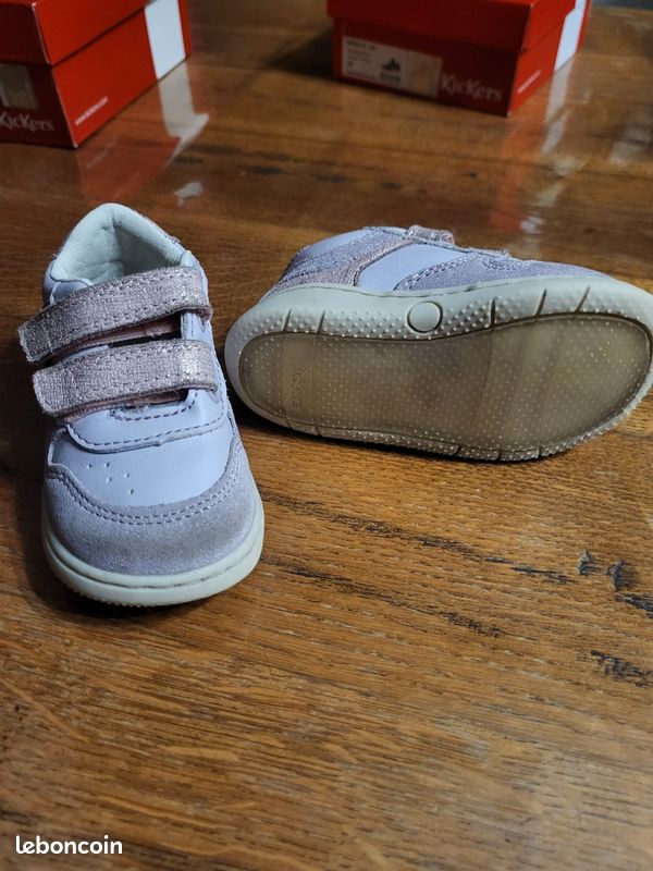 Chaussures baskets fille kickers pointure 20 (image 4)