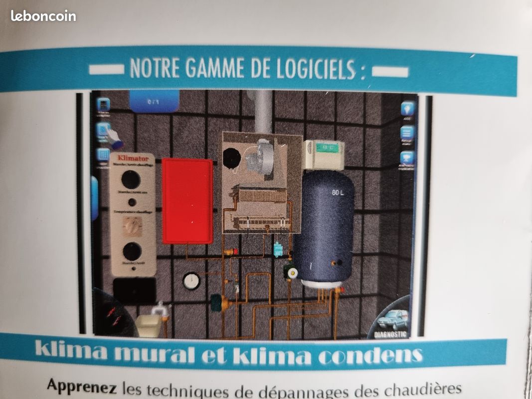 Vend manuel et logiciel chaudière murale et fioul (image 2)