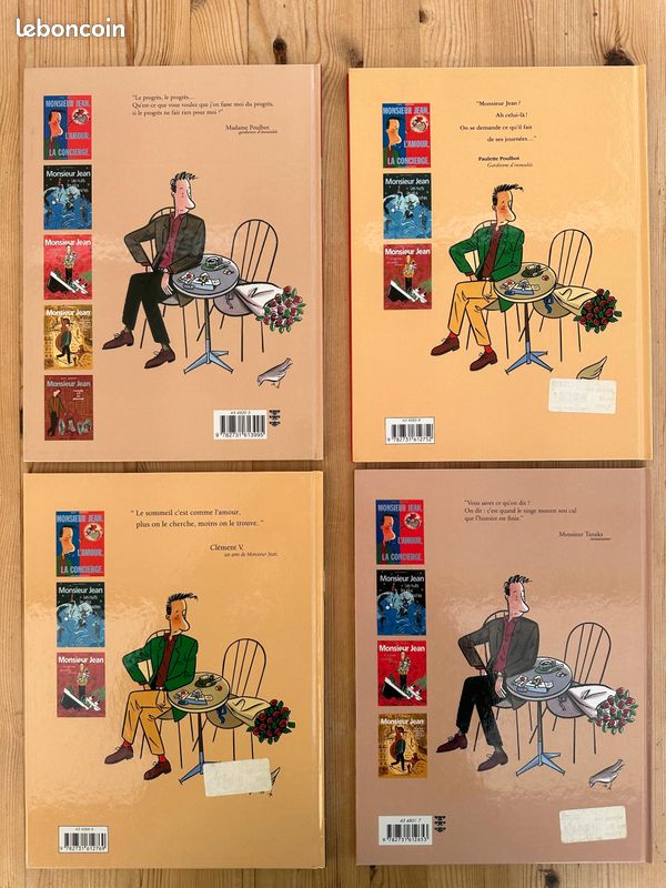 Lot de 4 BD MONSIEUR JEAN (image 2)