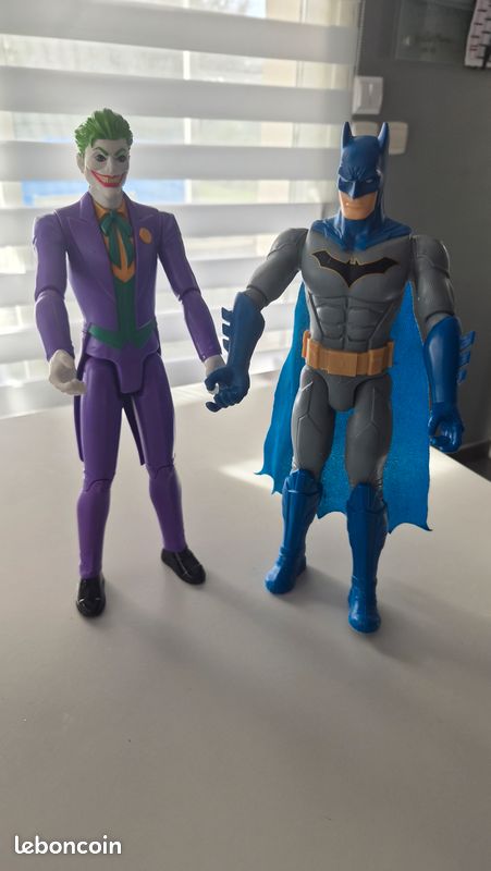 Batman et Joker - Figurines 30 cm (image 1)