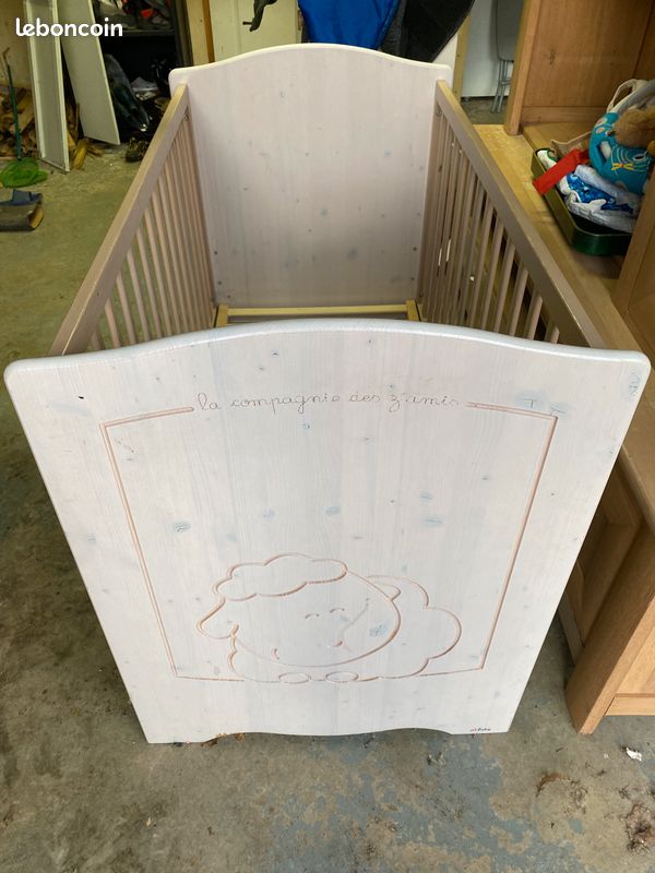 Chambre enfant commode et lit (image 3)