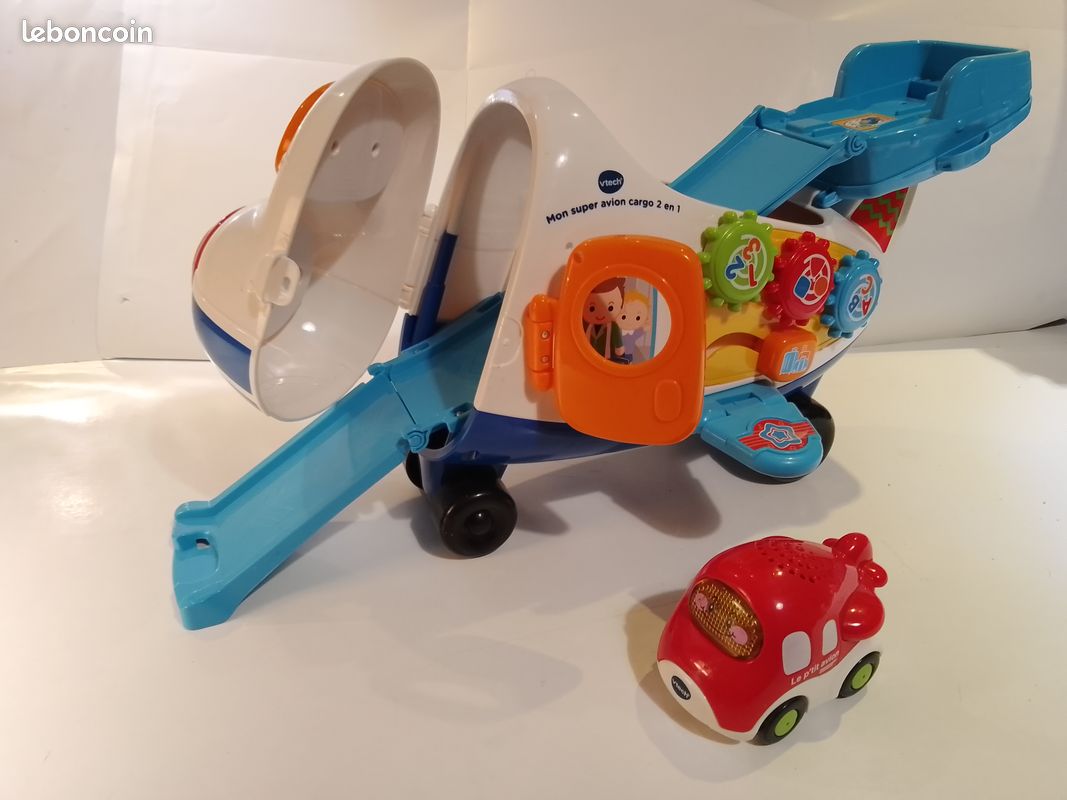 Mon Super Avion Cargo 2 En 1 Tut Tut Boldies Vtech