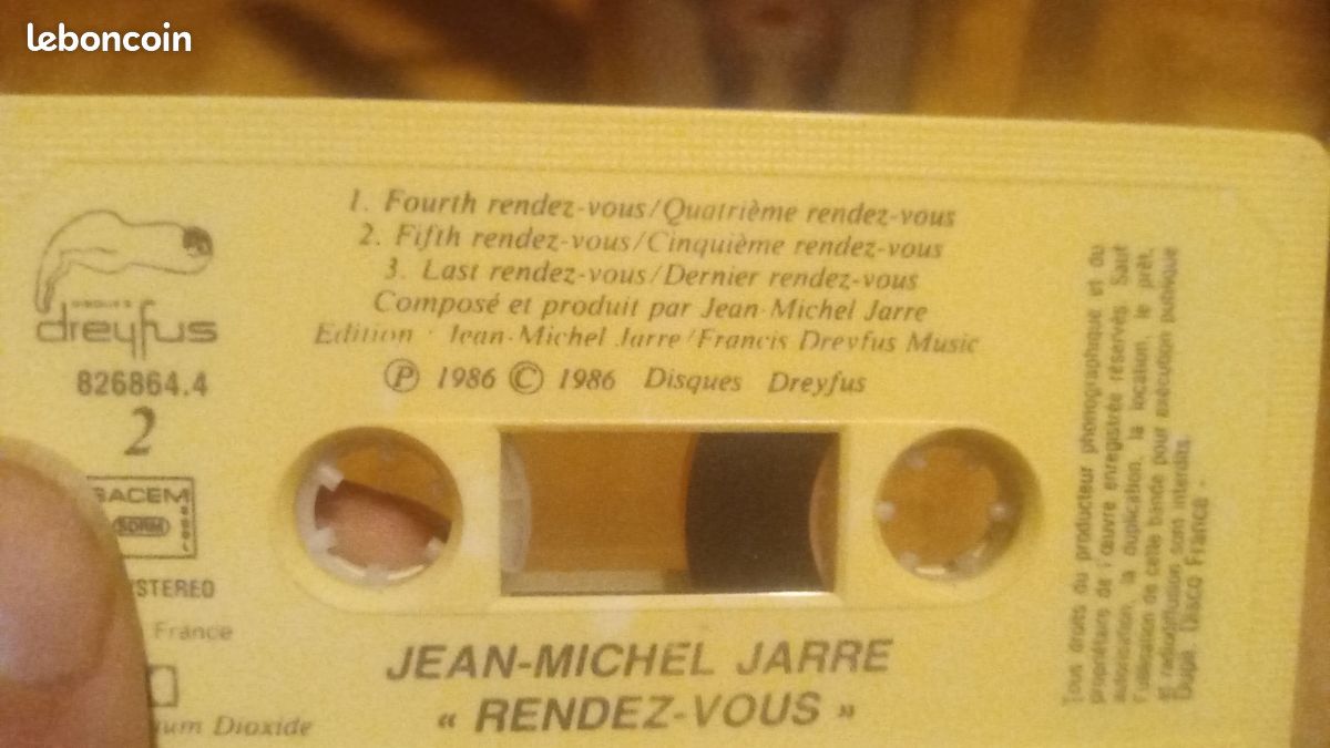 Cassette audio Jean-Michel Jarre (image 6)