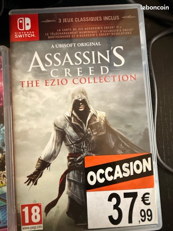 Nintendo Switch classique + 3 jeux – Très bon état (image 6)