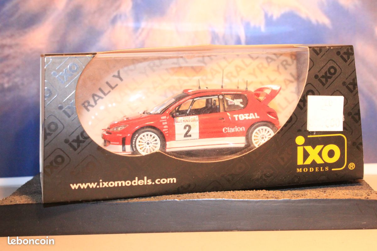 30.06.26....... Peugeot 206 WRC M.C. 2003 1/43 IXO réf. RAM 101 (image 1)