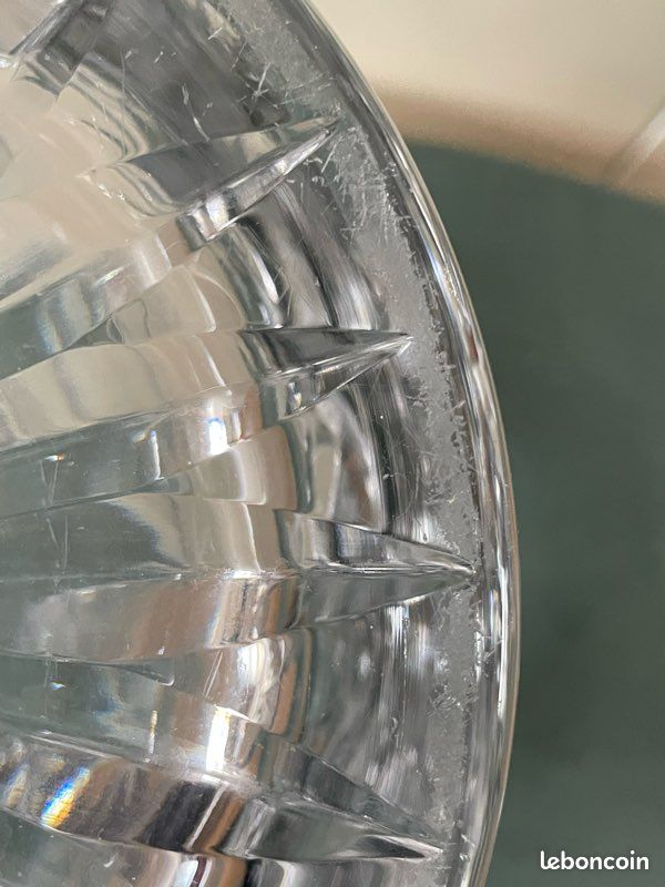 Boîte Ancienne En Verre Couvercle Argent C.G Hallberg Suède - Réf 75923