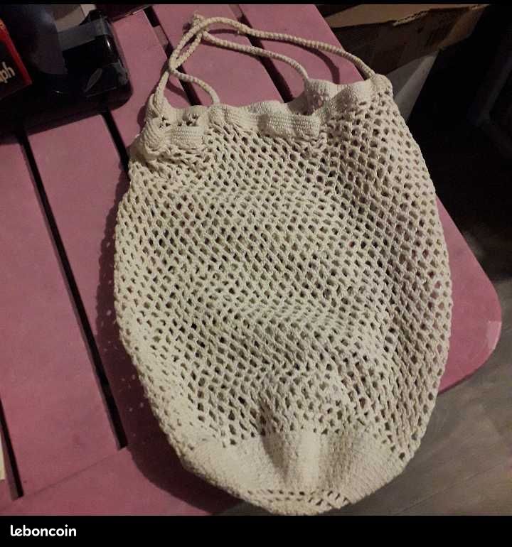 Filet de courses en crochet Accessoires Bagagerie