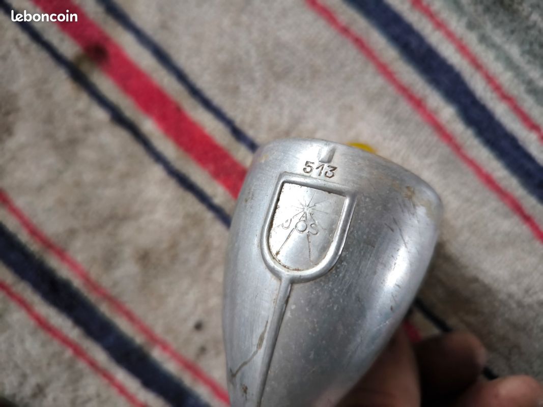 Phare Avant Pour Vélo Ancien - JOS Vintage En Acier - Pièce Détachée Rétro