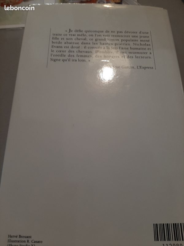 Livre de Nicholas evans (image 2)