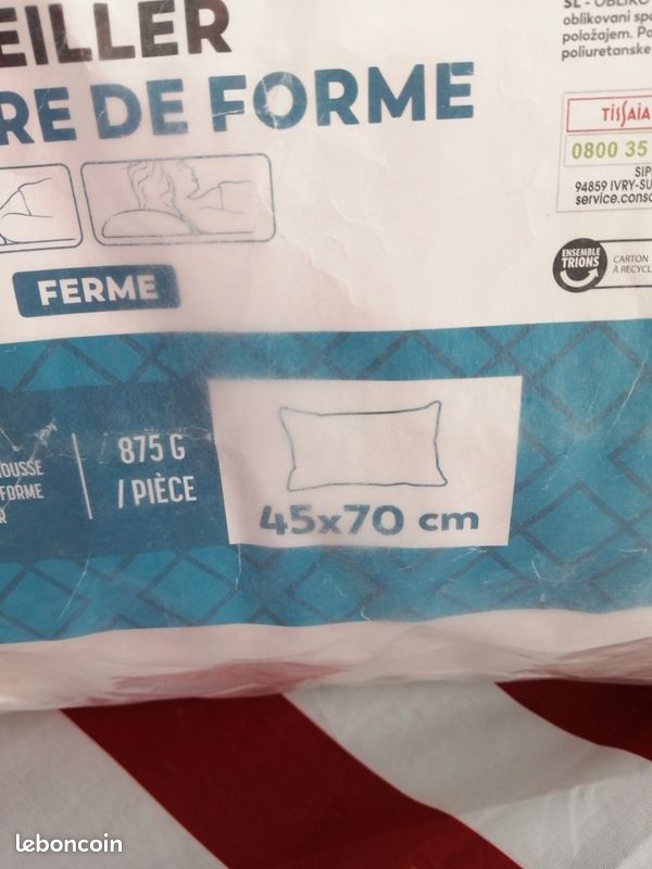 Oreiller à mémoire de forme Neuf (image 2)