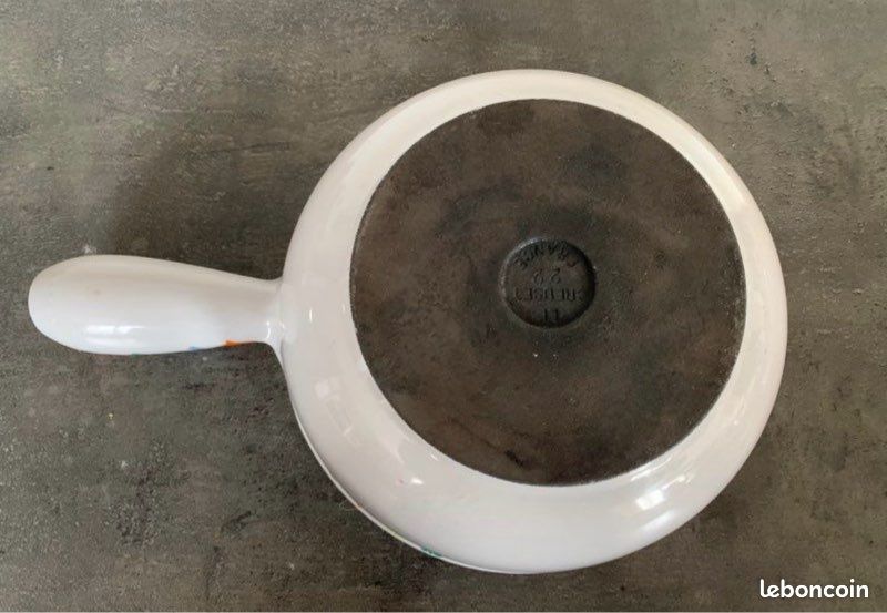 Lot De Fourchettes à Fondue Vintage Le Creuset - Noir - État Correct