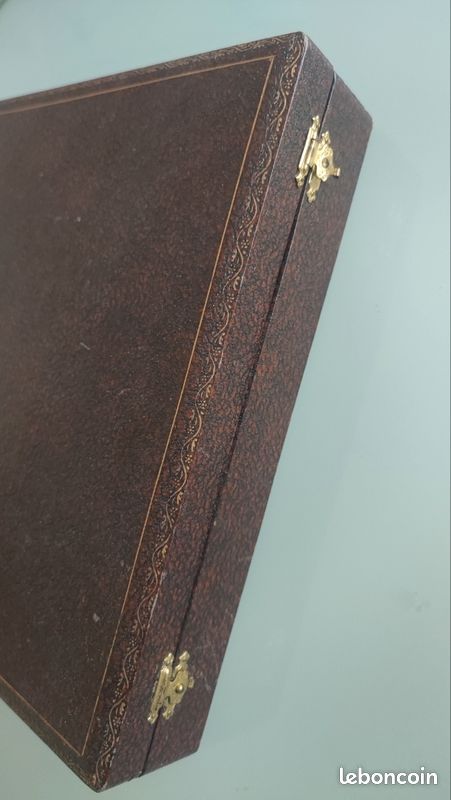 Ménagère de table 24 pièces - Métal argenté SFAM 84g - Style ancien (image 5)