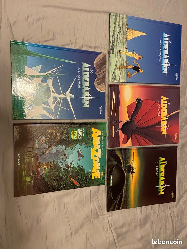 Lot de 5 bds Aldebaran, Amazonie de Leo (image 1)