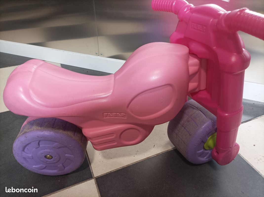 Jouet Moto Porteur Feber Porteur Moto Enfant FEBER Jeux Jouets