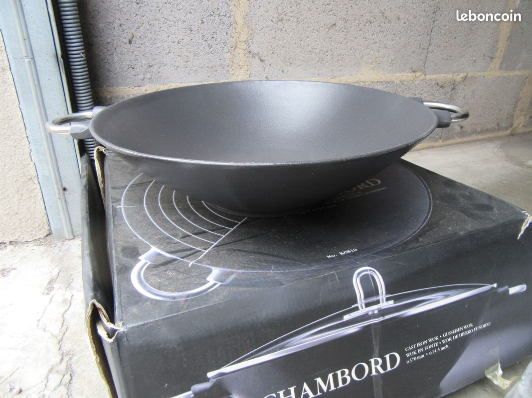 Fonte Bodum Wok Gusseisen WOK Bodum (D'occasion) à Niederrohrdorf