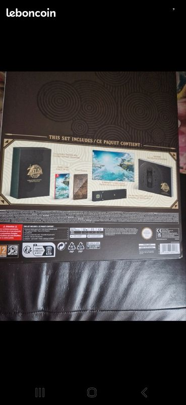 Zelda tears of the kingdom nintendo switch coffret collector (image 2)