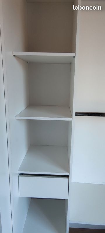 Armoire Dressing avec rideaux (170,5 cm) (image 6)