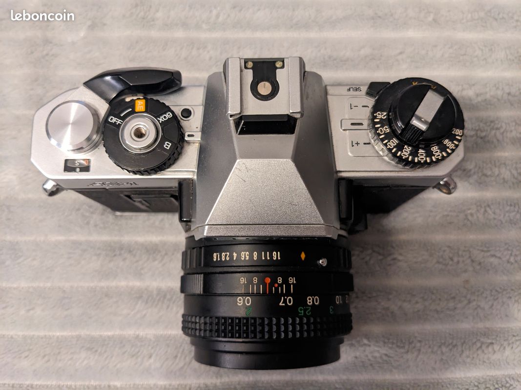 Appareil Photo Fujica AX-1 + 50mm F/1.6 – Argentique – Très Bon état