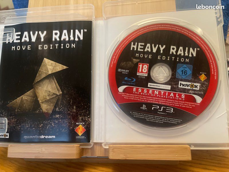 Heavy Rain - Move édition - PS3 - Jeu Occasion Pas Cher