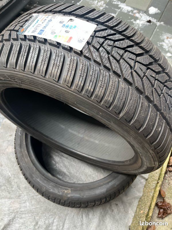 2 pneus hiver 255 40 R 20 101 W HANKOOK NEUF (image 1)