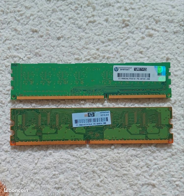 Mémoires RAM pour ordinateur SO-DIMM, PC3-8500 (DDR3-1066