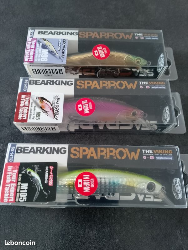 Leurre de pêche - Xuyan - Lot de 4Pcs - 3.8g - 7cm - PVC avec boîte