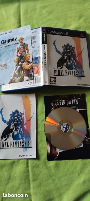 Final Fantasy XII - PlayStation 2, Édition Française PAL, Complet