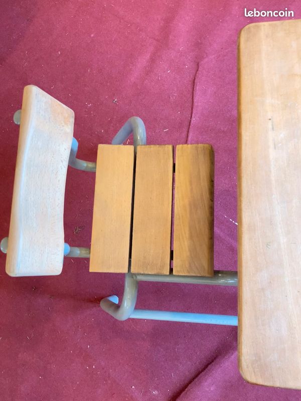 Table écolière vintage (image 2)