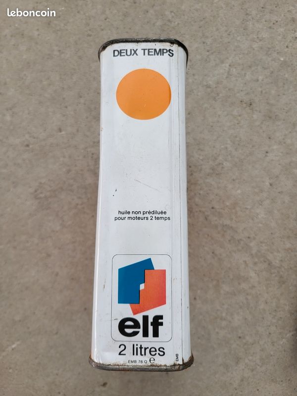 Bidon huile ELF (image 3)