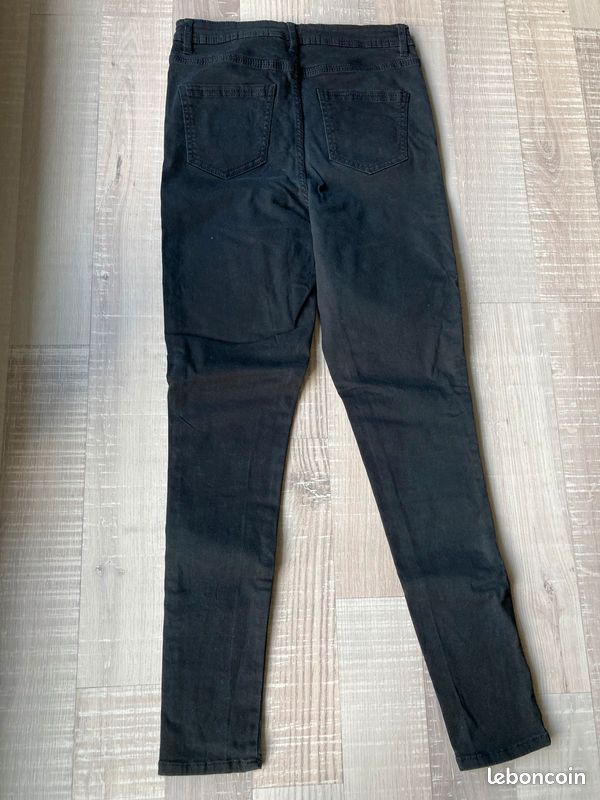 Jean slim noir femme taille 36 Jennyfer (image 2)