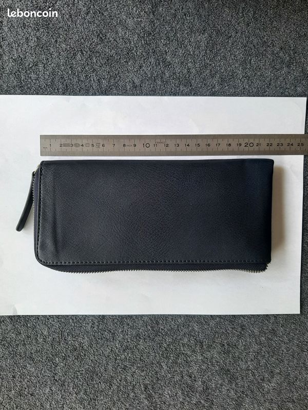 Compagnon Esprit Portefeuille Bleu Marine 22cmx10cm (image 6)
