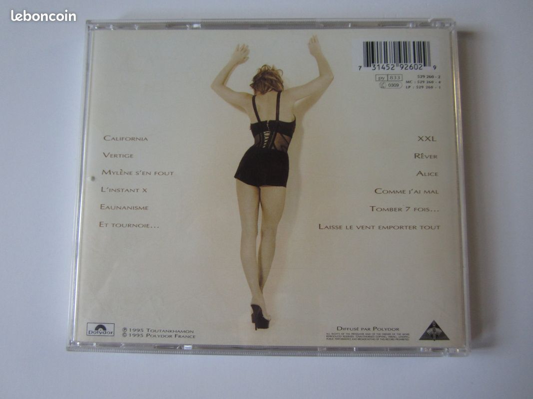 Album CD MYLENE FARMER (image 2)