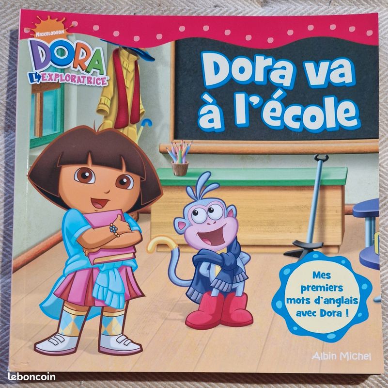 Lot de 7 livres Dora l'exploratrice, collection Mes premiers mots d'anglais avec Dora, Albin Michel (image 4)