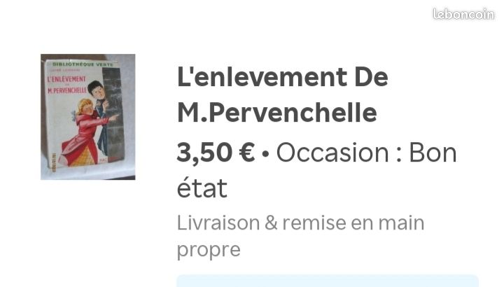 L'enlèvement de M. Pervenchelle (image 1)