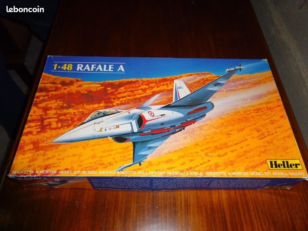 Avions - maquette plastique-avion militaire-1.48 rafale a-ref 80421