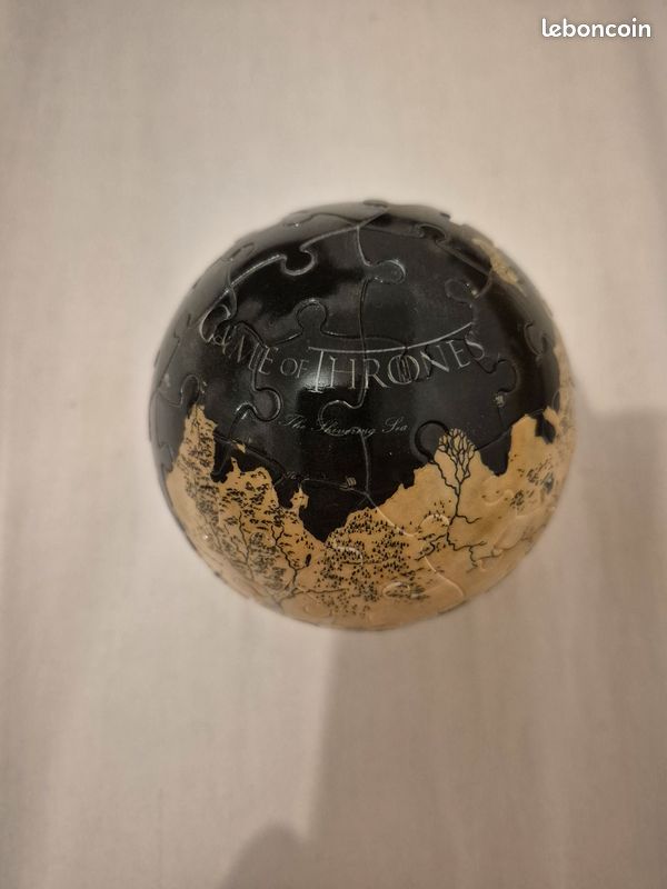 Puzzle 3D Game Of Thrones Globe Westeros Et Essos Décoration