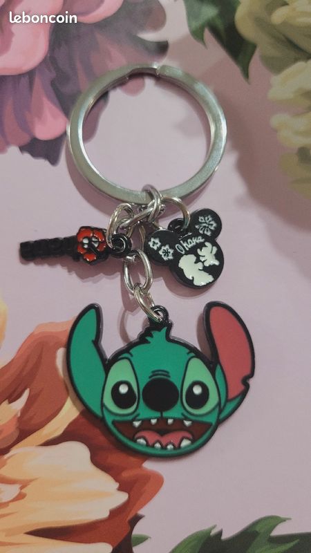 Porte clés tête de stitch (image 1)