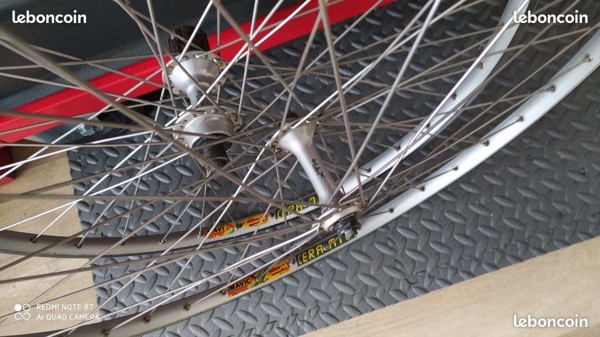 ROUE RÉTRO 26 MAVIC 117 SUP XTR M910 HB-M910 FH-M910 Klein Kona M900 EUR 376,38 - FR