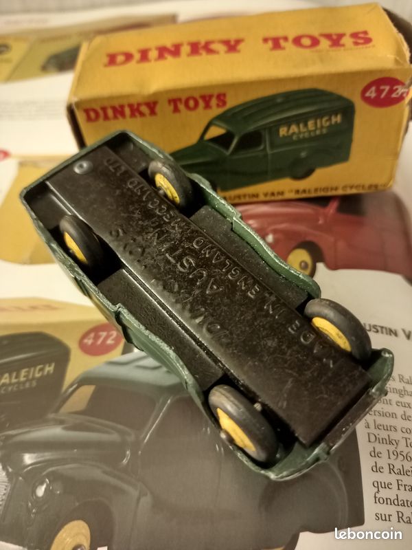 Dinky Toys GB N°412 – Camion Austin Wagon Rouge 1/43 – Jamais Joué, En Boîte D'origine
